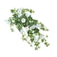 thumbnail image 5 of Trompeta artificial flor guirnalda simulación floral vid para colgar en la pared flor falsa de plástico, blanco AweSitey  HA8323-03B, 5 of 6