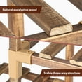 thumbnail image 4 of Oumilen Backyard Tall 11 Potted Ladder Garden Plant Rack, 4 of 7