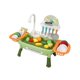thumbnail image 4 of Jugar fregadero de juguete de ciclo de agua automático con lavaplatos eléctricos para niños de grifo jugando para niños niñas niñas Verde, 4 of 9