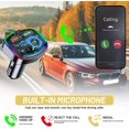 thumbnail image 4 of Bluetooth FM Transmitter for Car, Aux Accessories PD18W4.8A MP3 Music Player, Hands Call, Bluetooth 5.0, 2 USB Ports, 1 TypeC, 4 of 5