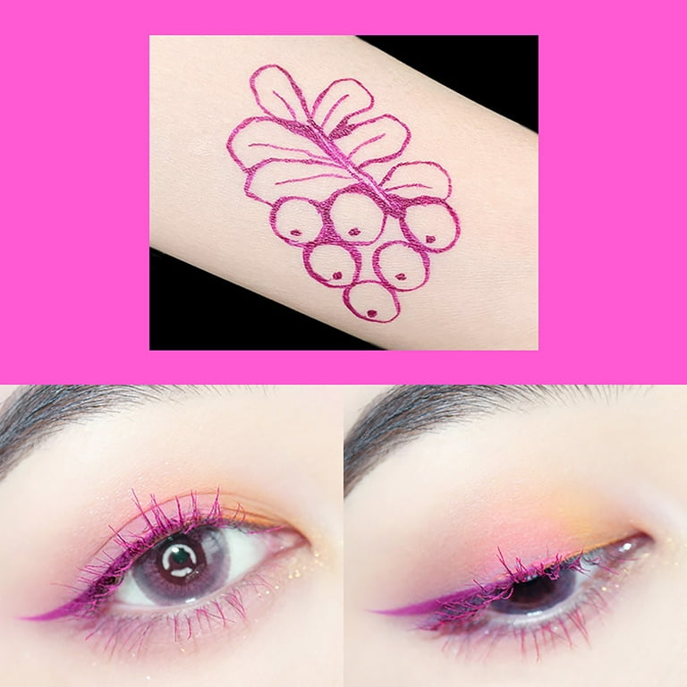 NIUREDLTD Color Eyeliner Liquid Pen female Smooth Not Easy To