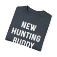 thumbnail image 3 of New Hunting Buddy Coming Soon Baby Bump Unisex Garment-Dyed T-shirt, 3 of 4