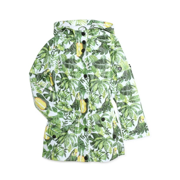 Urban Republic Toddler Girls Matte Vinyl Rain Jacket, Sizes 2T4T