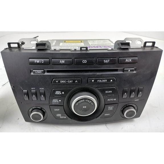 Pre-Owned 12 13 Mazda 3 AM FM CD Radio Receiver OEM - Verify Specific Vehicle Fitment In Description - (Good)