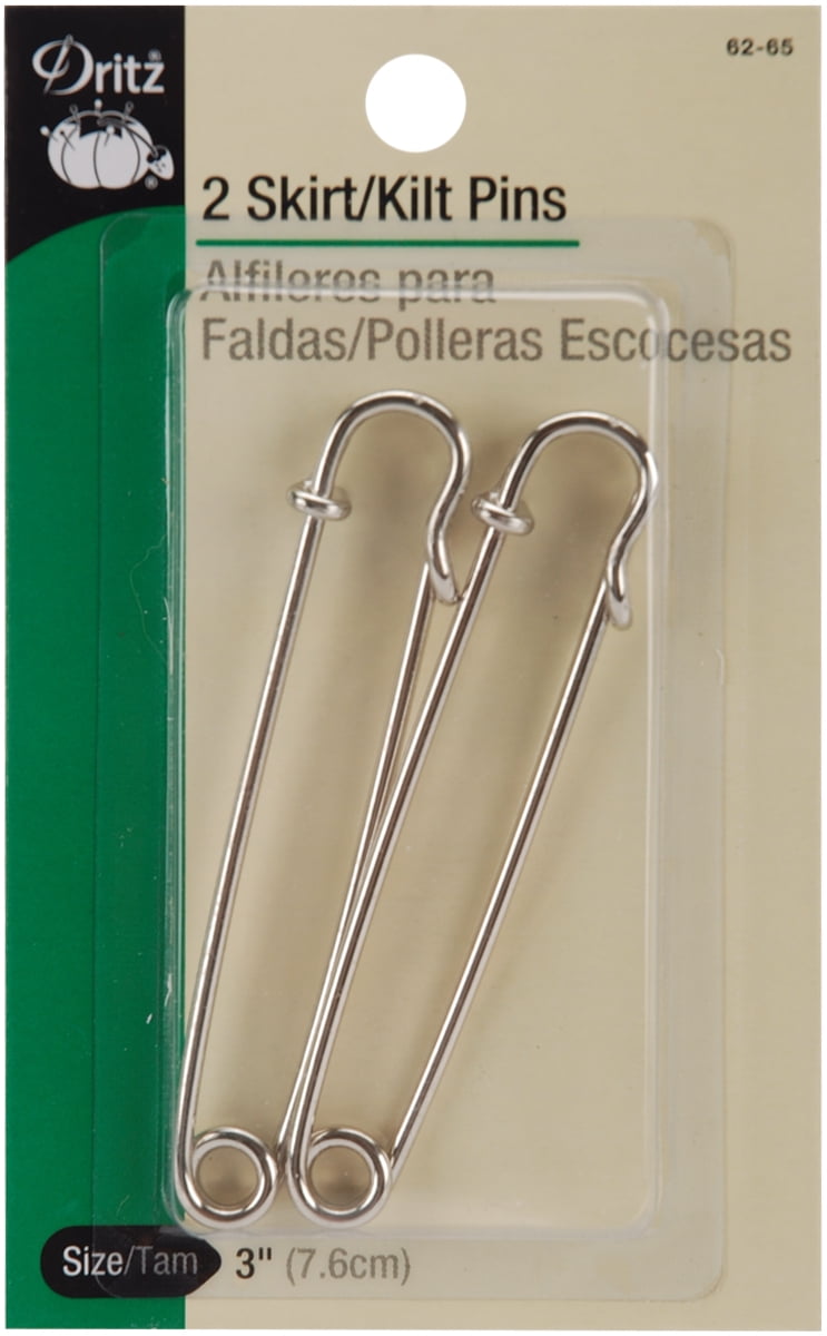 Skirt Pins3" Silver 2/Pkg Walmart Canada