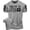 T-Shirt Heather Grey Branded, variant on Gymish Too Fit To Quit Motivational Gym Shirt for Men – Workout T-Shirt, Athletic Fitness Wear, Military Green, Small