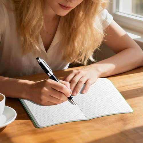 12 Pack Colorful Dot Grid Notebook Journals Bulk with Thick Paper, 60 Pages, 8.3x5.5 inch, A5 Size, Writing Subject Notebooks Planner for Student Travelers Office, Travel Journal Set