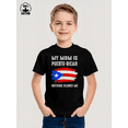 thumbnail image 5 of My Mom Is Puerto Rican Nothing Scars Me Iron-On Graphic Tees With 100% Cotton Fabric,Suitable For Boys And Girls,Ideal Gift For Kids Birthday, 5 of 6