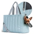 thumbnail image 1 of Bolsa Transportadora Para Mascota, Perro Pequeño, Mochila De Viaje Esquimal (Azul , 42x18x29 cm), 1 of 6