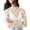 White, variant on Womens t-shirts lace mesh sheer base layer tops with tumb hole casual daily wear going out night out tops for ladies