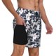 thumbnail image 2 of Fotbe Cartoon Raccoon Traje de Baño para Hombre – Shorts de Natación de Secado Rápido con Forro y Bolsillos-3X-Large, 2 of 6