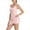 Pink, variant on Women's Built-in Shorts Active Dress with Removable Padding Backless Workout Outfit for Movement XL Size Blue
