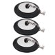 thumbnail image 5 of CIMAXIC 3Ud Tapones Redondos De Goma Con Para Accesorios De Color Plata Resistente, 5 of 8