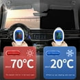 thumbnail image 4 of Car Sun Shade for Windshield Foldable Car Windshield Sun Shade (55.1 X 27.6 Inches) , Foldable Car Sun Shade Windshield with Storage Pouch, Keep Vehicle Cool Windshield Visor Sun Shade, 4 of 7