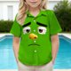 thumbnail image 5 of Las Niñas Serán Niñas Bruja Camisa Linda Impresión con Bolsillo Camisa de Manga Corta Casual para los Niños Camisa de Vestido de Manga Corta, 5 of 8