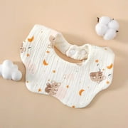 Newborn Baby Bibs Infant Burp Cloths Baby Stuff Feeding Drool Bandana Saliva Towel Toddler Bib Baby Accessories Dropshipping 007 One Size