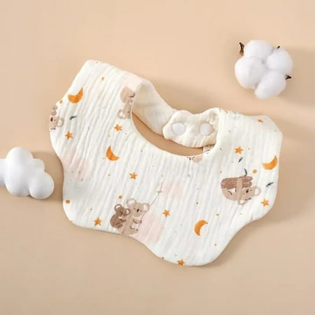 Newborn Baby Bibs Infant Burp Cloths Baby Stuff Feeding Drool Bandana Saliva Towel Toddler Bib Baby Accessories Dropshipping 007 One Size
