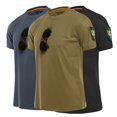 thumbnail image 2 of Camisetas tácticas para deportes al aire libre para hombre, camiseta para senderismo al aire libre, camiseta holgada especial del ejército de algodón de secado rápido, manga corta, sólida y transpirab, 2 of 5