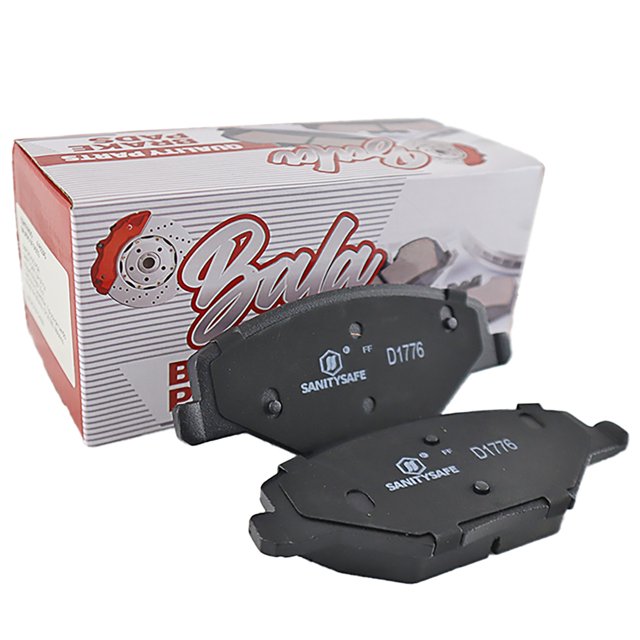 Juego de balatas de cerámica Sanity Safe delanteras para Volkswagen Polo 2015-2017 y Vento 2012-2022