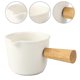 thumbnail image 4 of Ceramic Milk Jug with Handle Espresso Cup Milk Frother Cup Ceramic Creamer Pitcher, 4 of 4