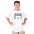 thumbnail image 5 of US Air Force Wing Emblem Established Crewneck T Shirts Boy Girl Teen Brisco Brands S, 5 of 6