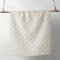 thumbnail image 4 of Levtex Home - 100% French Flax Linen Front/100% Cotton Back - Quilted Throw - French Flax Washed Linen - Cream - Throw Size (50 x 60in.), 4 of 4