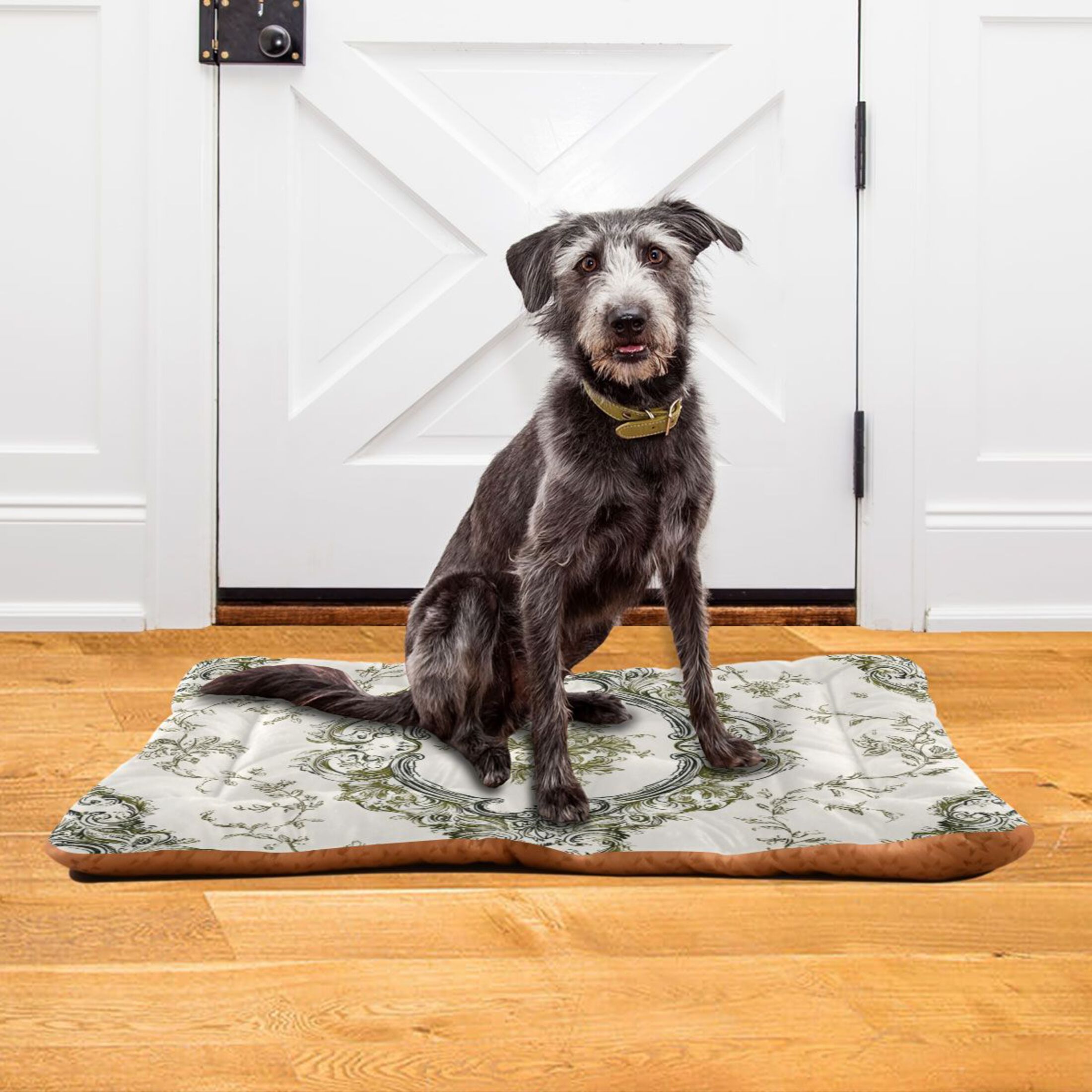 Cozy Mat Pet Bed Indoor Outdoor Warm Soft For Cat Dog Puppy(S/M) Delicate Floral Patterns