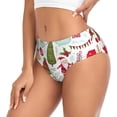 thumbnail image 2 of Fotbe Snowflakes Santa Claus Calzones Estampados para Mujer – Ropa Interior de Algodón, Cómoda, Suave y Elástica-XX-Large, 2 of 6