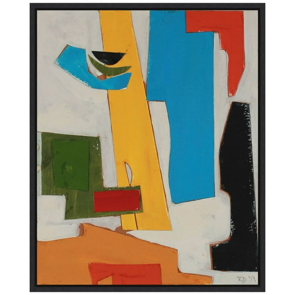 Amanti Art Andalusian Village Framed Canvas Wall Art Print