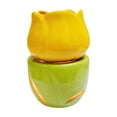 thumbnail image 3 of Quemador de aceite esencial Macarena cerámica amarillo, 3 of 8