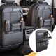 thumbnail image 1 of Organizador para asiento trasero de coche, plegable, negro, de gran capacidad, multiusos, estable, con múltiples bolsillos, bolsa de almacenamiento, 1 of 8