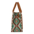 thumbnail image 7 of Wrangler Women's Boho Aztec Tote Bag - Stylish Shoulder Purse with Top Handle Satchel Design, Light Brown, 7 of 7