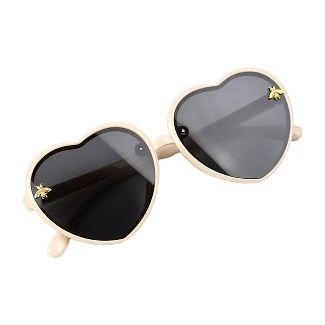 Colorful Sunglasses Small Frame for Children Beach black film