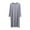Dark Gray, variant on yillto Men's Nightshirt Long Sleeve Nightgown Soft Loose Sleepwear Nightwear Comfy Lounge Shirt