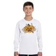thumbnail image 2 of Awkward Styles Halloween Youth Sweatshirt Pumpkin Crewneck Tee for Kids, 2 of 5