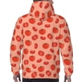 thumbnail image 7 of Daiia Tomato for Men's Fashion Hoodies & Sweatshirts with Kangaroo Pocket Hooded Sweatshirt Breathable & Moisture Wicking-3X-Large, 7 of 7