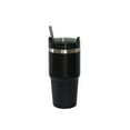 thumbnail image 2 of Travel Mug & Straw, 20 Oz SS Black, 2 of 2