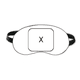 thumbnail image 1 of Teclado símbolo X Máscara de sueño, 1 of 4