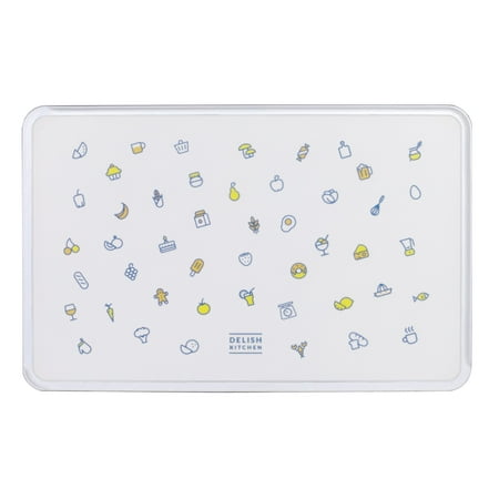 

DELISH KITCHEN PEARL METAL Sheet Cutting Board Clear White Vertical 21 x Width 32.5 x Thickness 9cm (Cutting Board Part 5cm) Aerial CC-1356