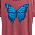 thumbnail image 3 of Instant Message - Melting Butterfly - Women's Short Sleeve Graphic T-Shirt, 3 of 6