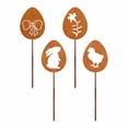 thumbnail image 1 of Outdoor Garden Decoration Metal Rusting Animal Decoration Garden Pile Spring Decoration Courtyard Art Welcome Sign Outdoor Garden for 60 Graduation Sign Yard Signs Customized Happy Birthday Large, 1 of 7