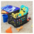 thumbnail image 5 of 6 Pack Versatile Plastic Bin, Letter or Legal-Sized File Storage, Black, 5 of 6