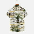 thumbnail image 3 of APEXFWDT Men's Casual Hawaiian Shirt Big and Tall Summer Short Sleeve Tropical Beach Shirts Button Down Aloha Shirt, 3 of 5