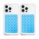 thumbnail image 1 of wonima44 Anteel 2 Pack Silicone Suction Phone Case Mount, Silicon Adhesive Phone Grip for Smartphones, Hands-Free Mirror Shower Phone Holder for Selfies, Tiktok Videos (Blue), 1 of 1