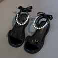 thumbnail image 5 of JSCDRPDWL Toddler Boys Sandals Girls' Kids Boys Running Shoes Open Toe Ankle Strap Princess Dress Sandals for Wedding Party-Trendy Footwear Gift 4 Year Old Girl, 5 of 8