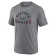 thumbnail image 2 of Men's Gray Chicago Bulls Team Freedom Tri-Blend T-Shirt, 2 of 3