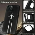thumbnail image 5 of FKBRCL4U for iPhone 15 Plus Compatible with Magsafe Case Airplane Pilot Plane Aviation Pattern for Girl Boy Full Body Magnetic Design Soft Silicone Protection, 5 of 7