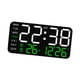 thumbnail image 4 of Reloj despertador Digital, relojes eléctricos, atenuador de 12/24H, reloj de pared versátil, Reloj de escritorio Digital LED para dormitorio, oficina, con ., 4 of 8