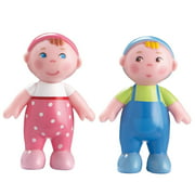 Little Friends - Marie & Max Twin Babies - Doll Houses Figure by Haba (302010)