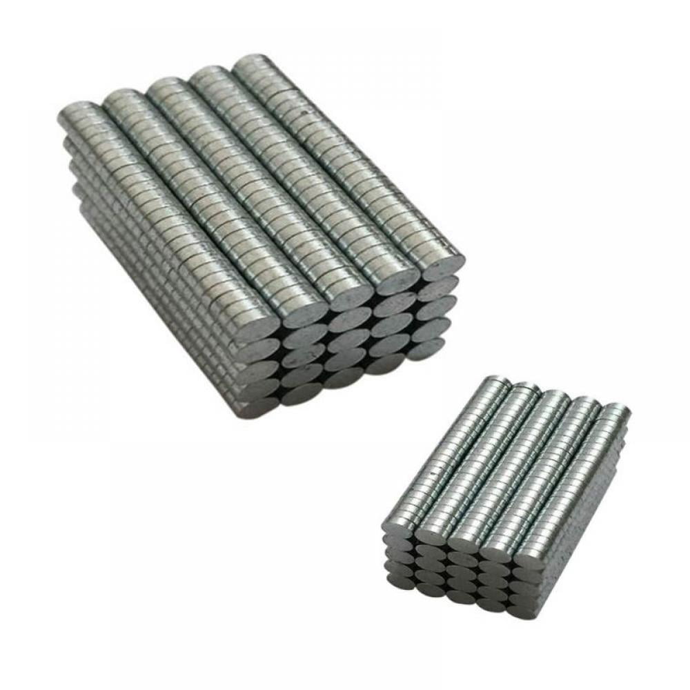 100pcs Strong N50 Magnet 1/4x1/8 Inch Rare Earth Neodymium Cylinder Magnet 